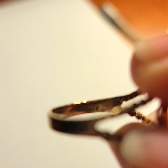 Nike Gold Filigree Ring Vintage - Picture 9 of 14